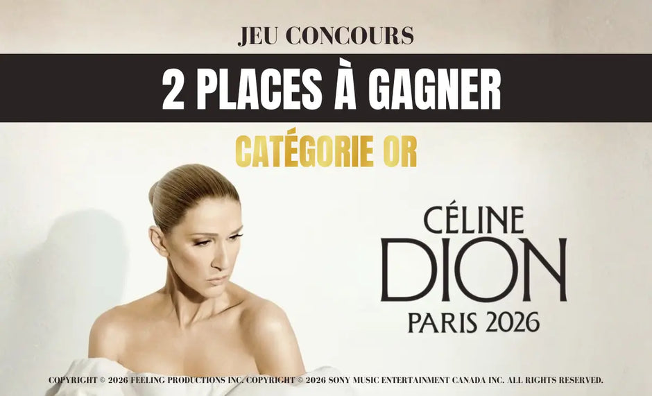 Jeu concours : 2 places à gagner pour Céline Dion à Paris 2026 My Podologie