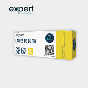 25 Lames de burin - Expert by My Podologie Expert 