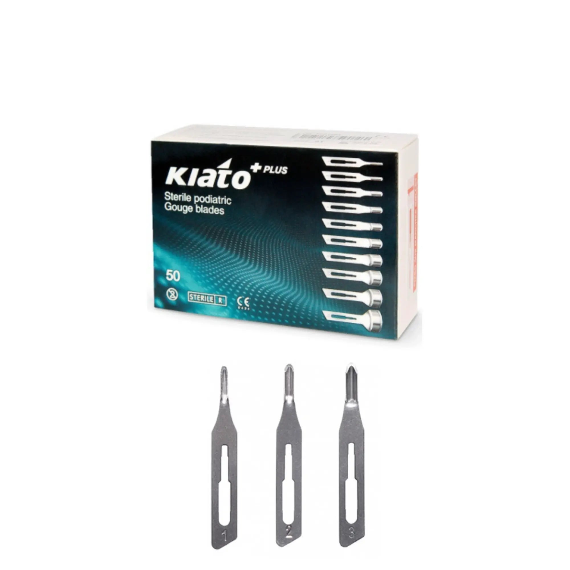 50 sterile Hohlmeißelklingen - Kiato + Diamond