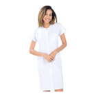 Catherine – Lange Bluse – kurze Ärmel – Damen – 105 cm