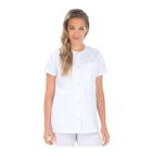 Doris – Bluse – kurze Ärmel – Rundhalsausschnitt – Damen – 75 cm