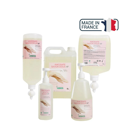 Aniosafe Milde Seife Hochfrequenz - Verschiedene Formate - Anios - Meine Podologie