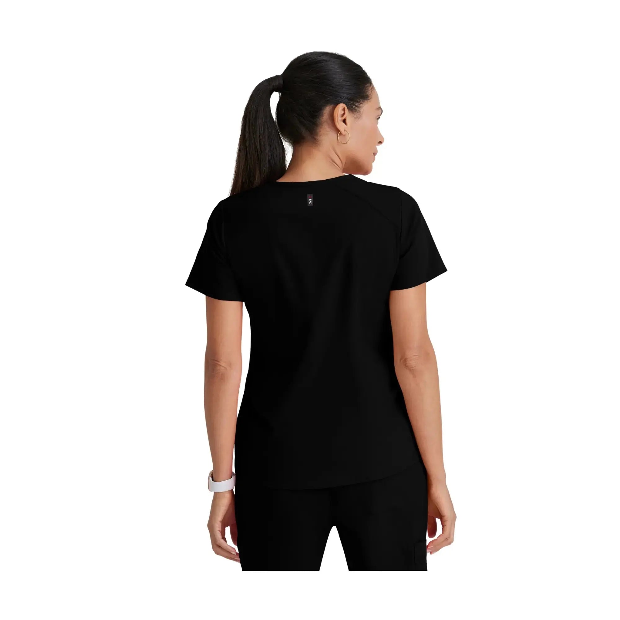 Aura – Tunika mit V-Ausschnitt – Damen – Grey’s Anatomy Stretch Grey’s Anatomy 