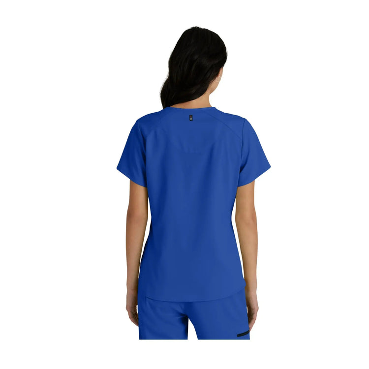 Aura – Tunika mit V-Ausschnitt – Damen – Grey’s Anatomy Stretch Grey’s Anatomy 