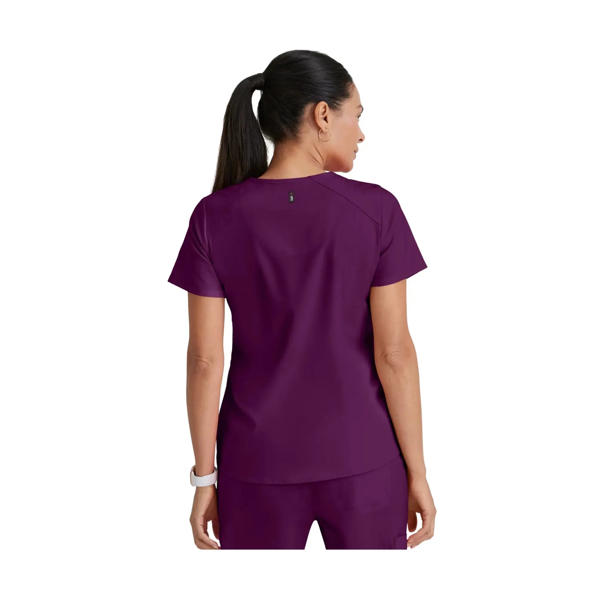 Aura – Tunika mit V-Ausschnitt – Damen – Grey’s Anatomy Stretch Grey’s Anatomy 