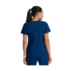 Aura – Tunika mit V-Ausschnitt – Damen – Grey’s Anatomy Stretch Grey’s Anatomy 