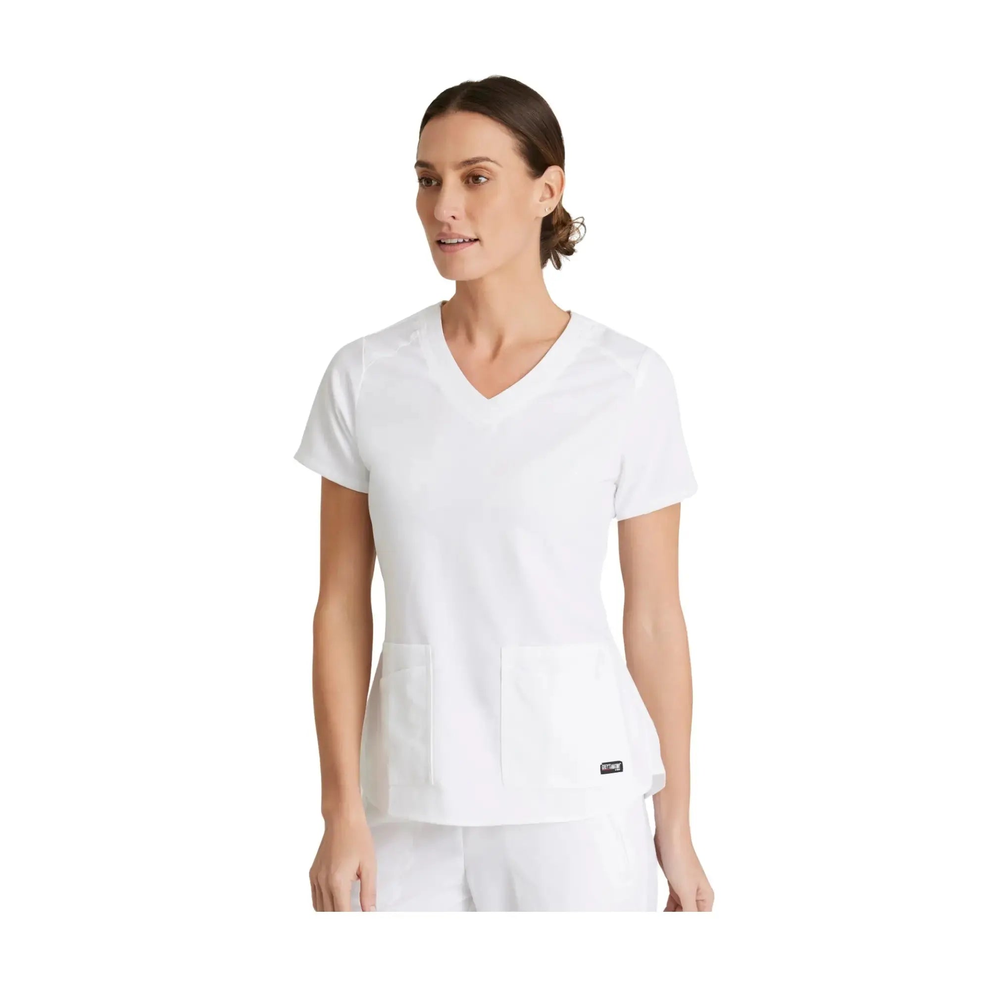 Aura – Tunika mit V-Ausschnitt – Damen – Grey’s Anatomy Stretch Grey’s Anatomy 