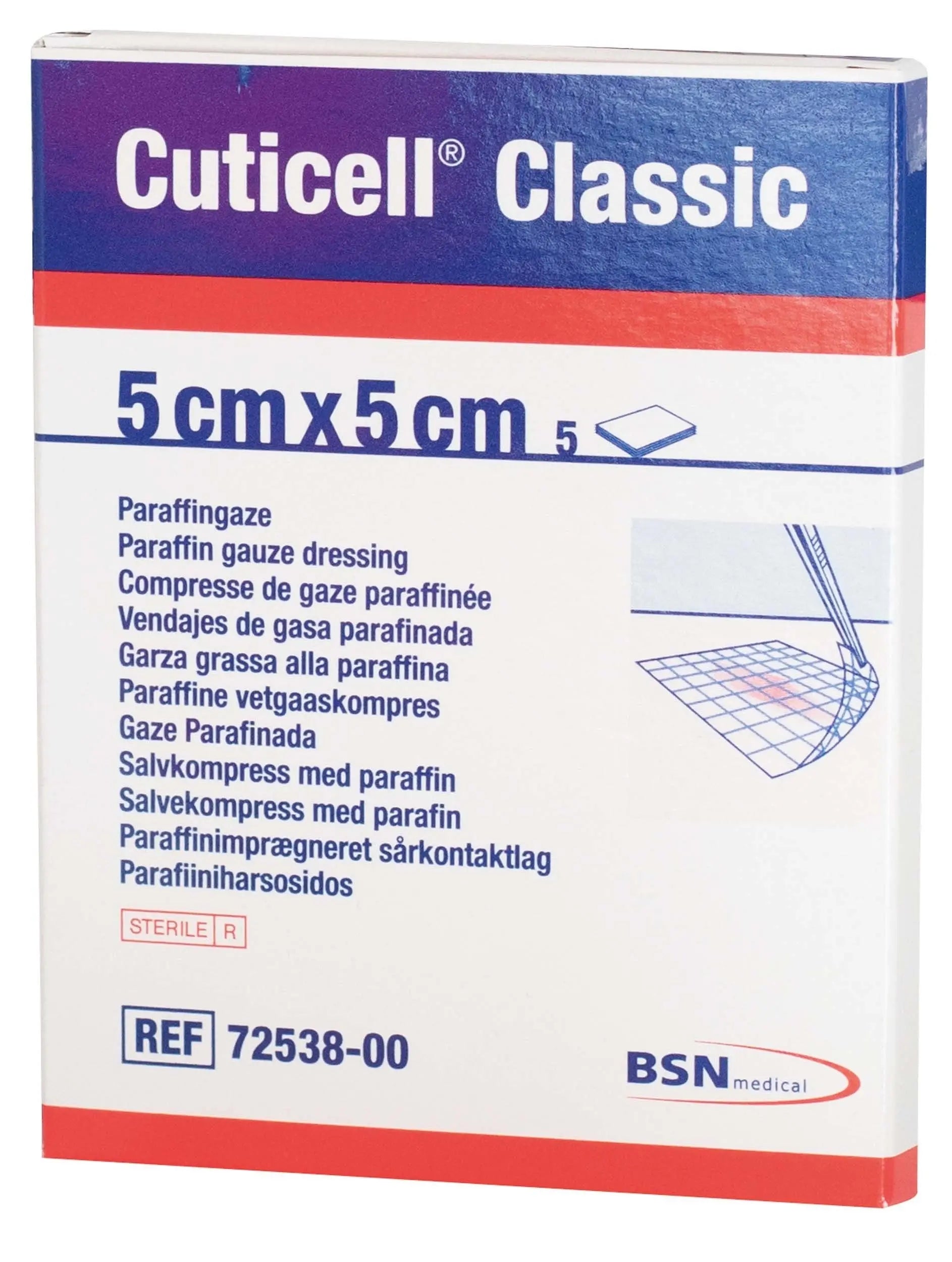 Compresse de gaze paraffinée Cuticell - BSN Medical BSN Medical 