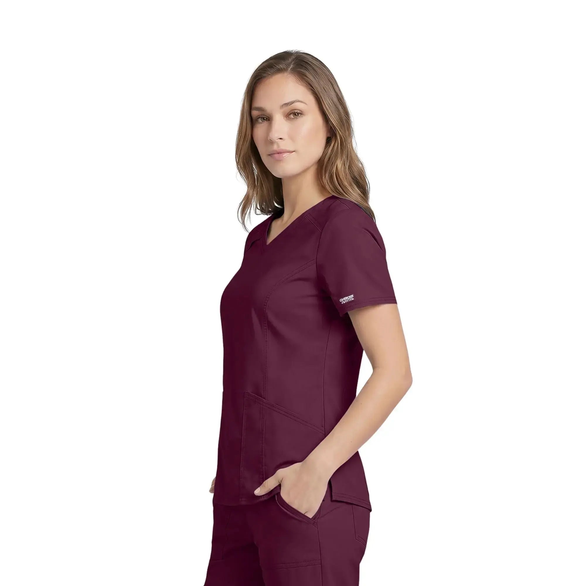 Dunkerque - Tunique col V - Femme - Cherokee Cherokee Authentic Workwear 