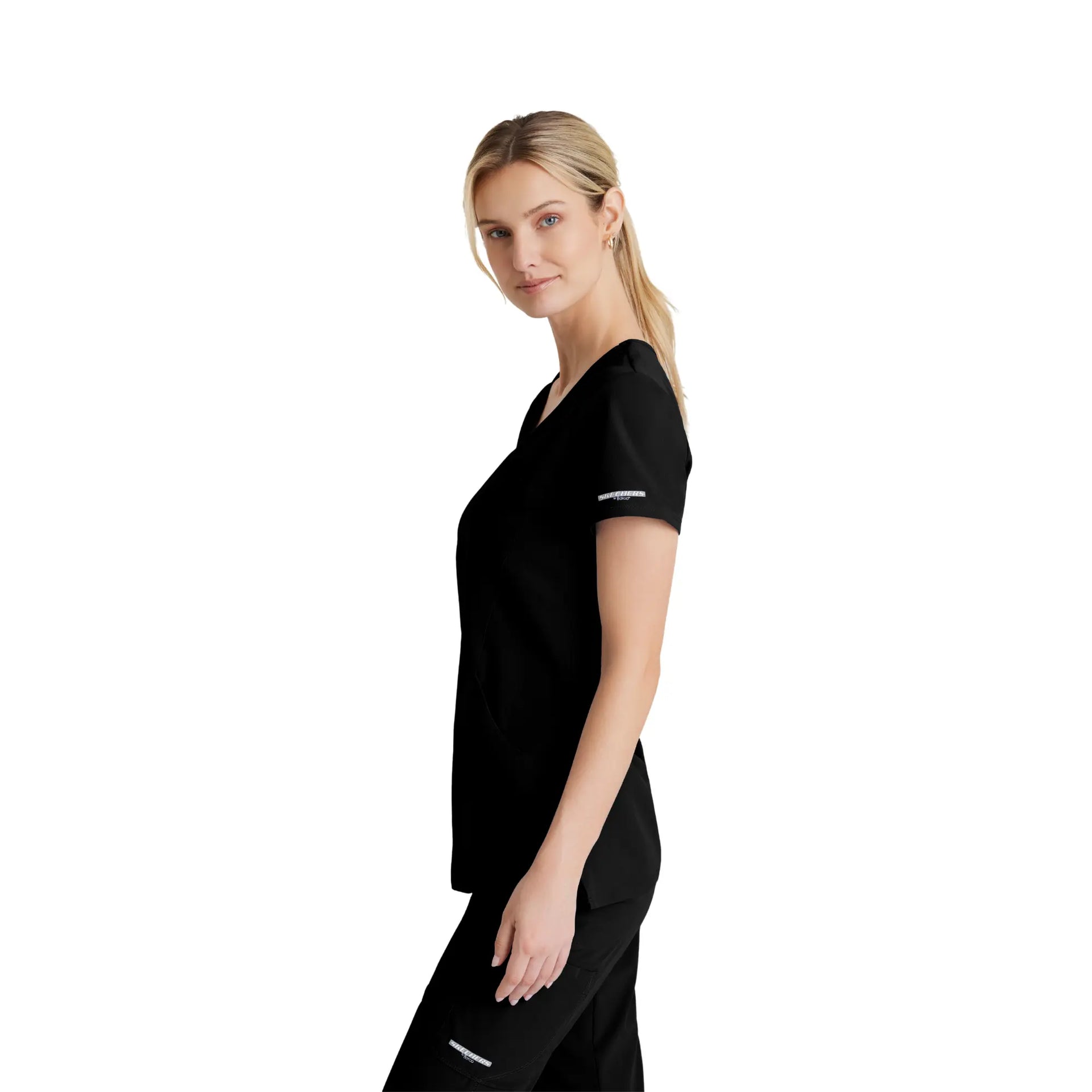 Edelweiß – Tunika mit Crossover-Kragen – Damen – Skechers SKECHERS 