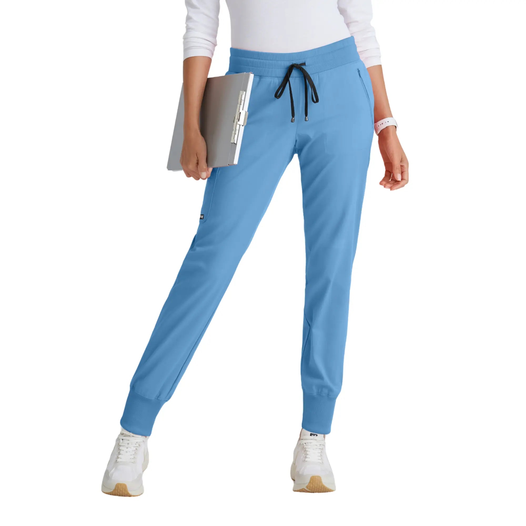 Eden - Jogging avec cordon de serrage - Femme - Grey’s Anatomy Stretch Grey’s Anatomy  Bleu Ciel / XL