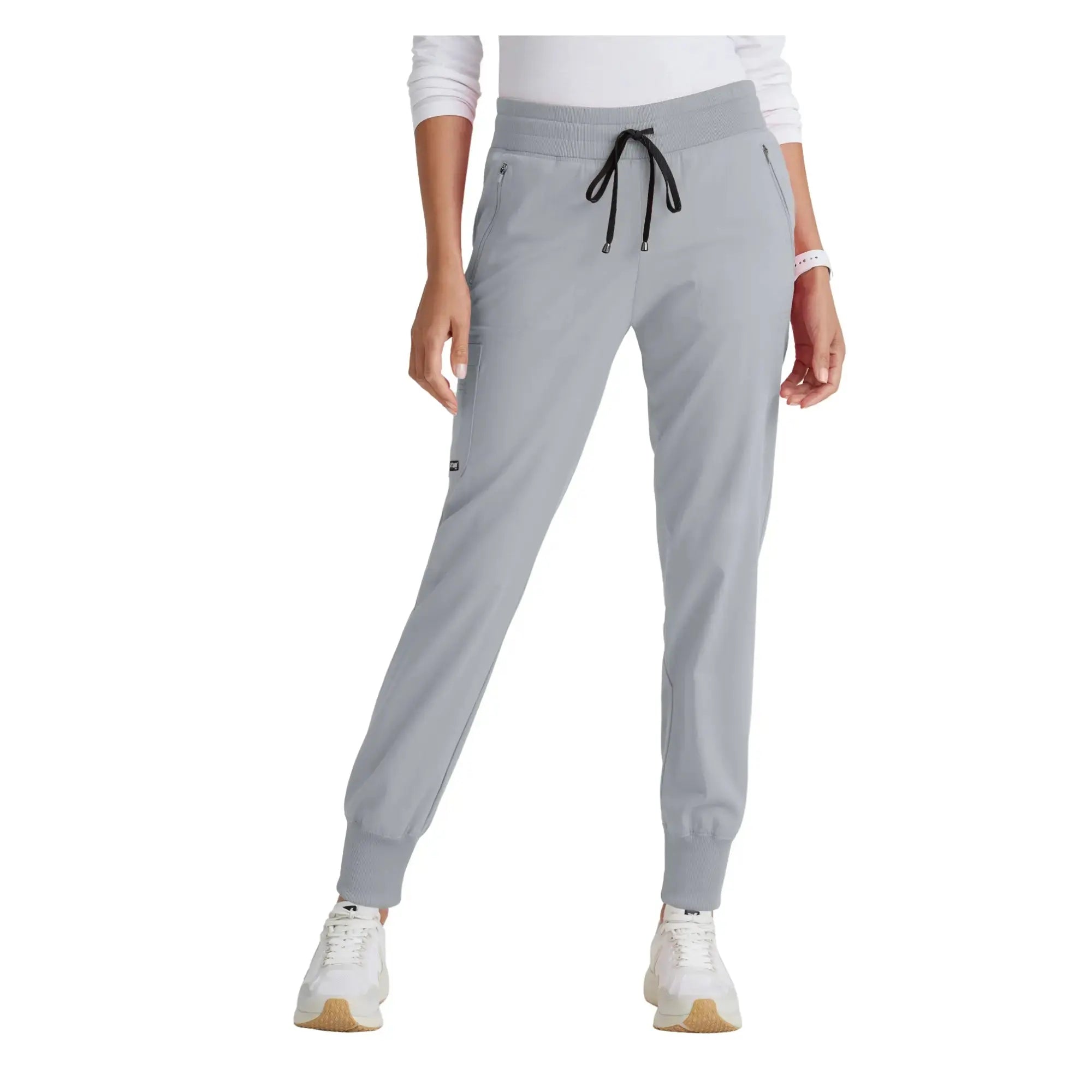 Eden - Jogging with drawstring - Women - Grey’s Anatomy Stretch Grey’s Anatomy  Light Gray / XL
