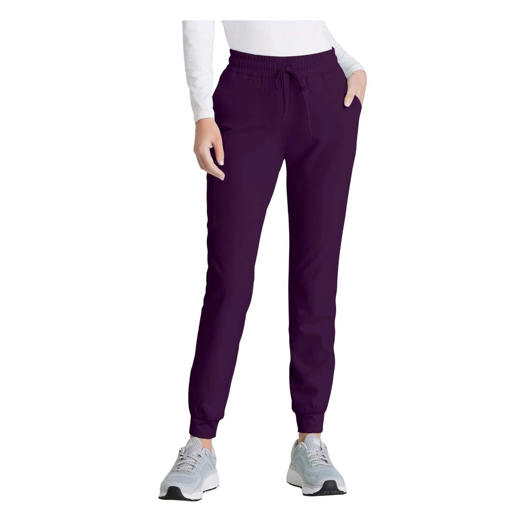 Elym - Jogging avec cordon de serrage - Femme - Skechers SKECHERS  Aubergine / XL