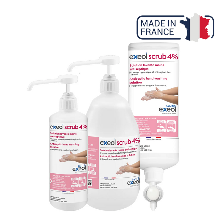 Exeol-Peeling 4 % antiseptische Seife – Sodel Exeol 