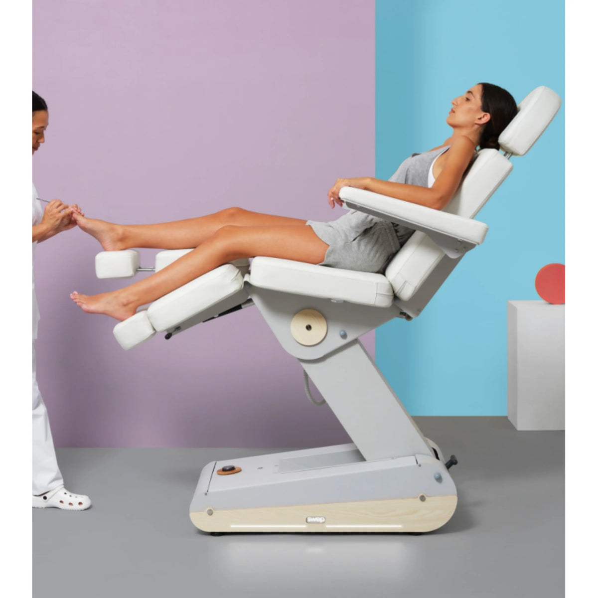 Fauteuil de pédicurie Électrique - 3 moteurs - 2 coloris - Swop P3 Pro - Naggura Naggura 