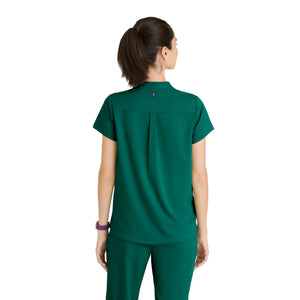 Flora - Tunique col à bande - Femme - Grey’s Anatomy Stretch GREYS ANATOMY STRETCH