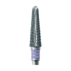 Fraise E6925 Carbure de tungstène - Abrasion des ongles normaux - Denture hélicoïdale super fine - 4 mm