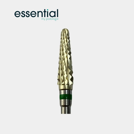 PODOMATOR burr - Tungsten carbide - Large cross teeth - 4 mm - Essential by My Podologie Essential 