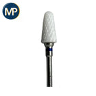 Ceramic burr - Medium cross teeth - Conical shape - 6.5mm