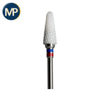 Keramikfräser – mittlere Kreuzverzahnung – konische Form – 6,5 mm