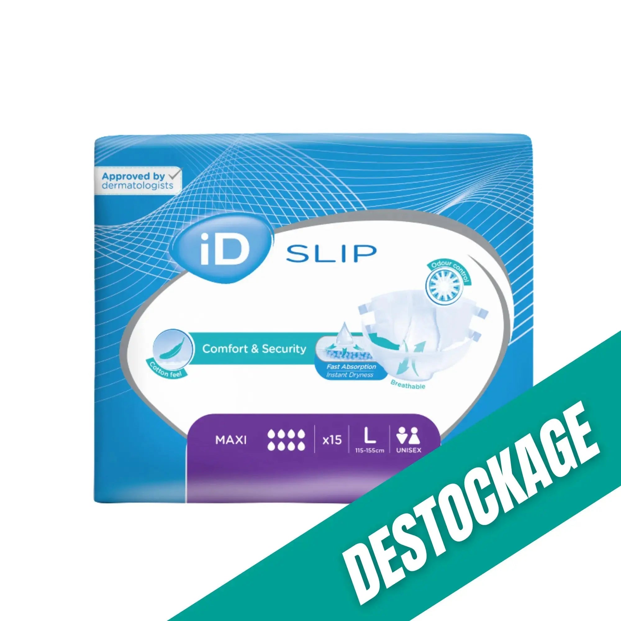 ID-Slip – Windeln für Erwachsene – verschiedene Größen und Absorptionen // Ausverkauf – My Médical