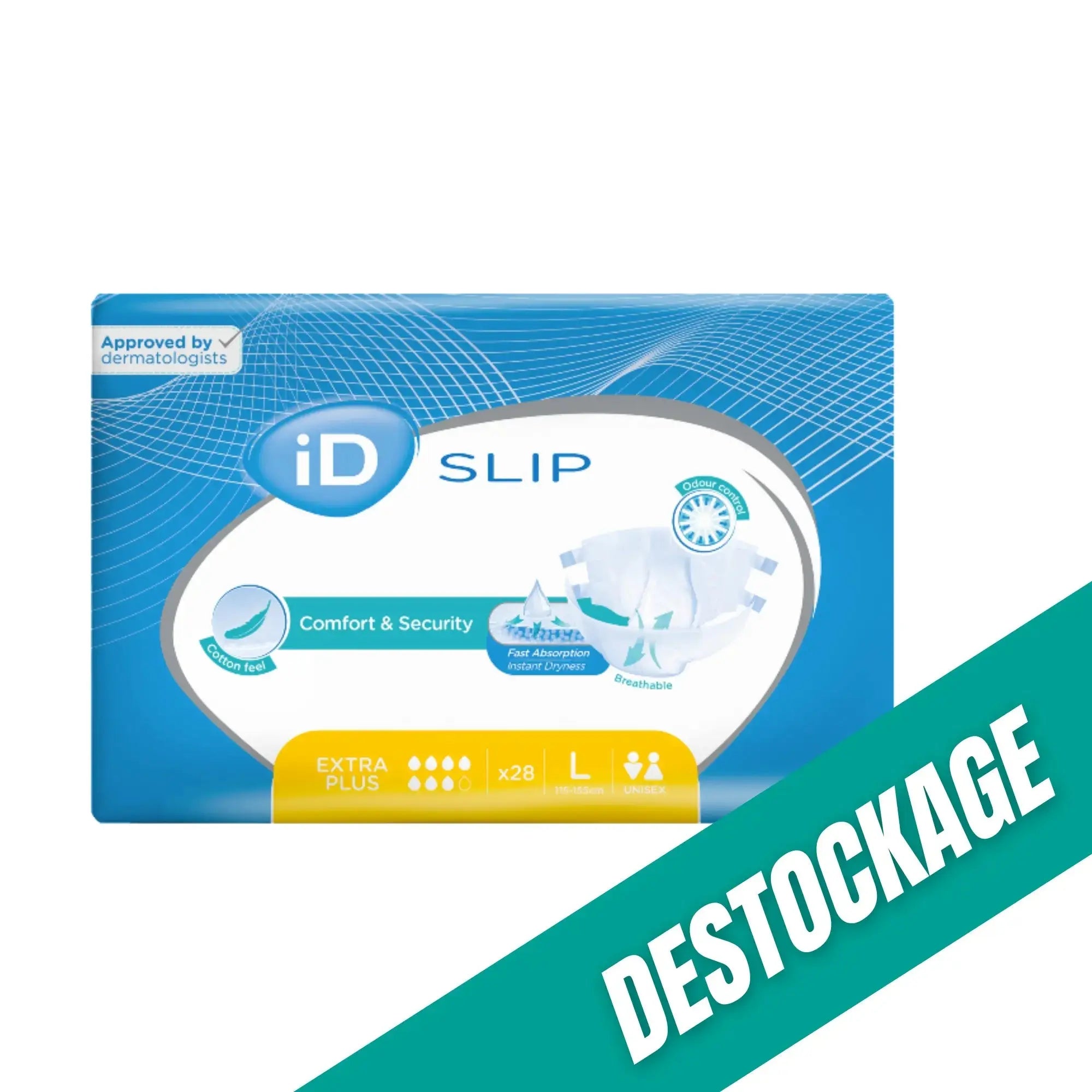 ID-Slip – Windeln für Erwachsene – verschiedene Größen und Absorptionen // Ausverkauf – My Médical