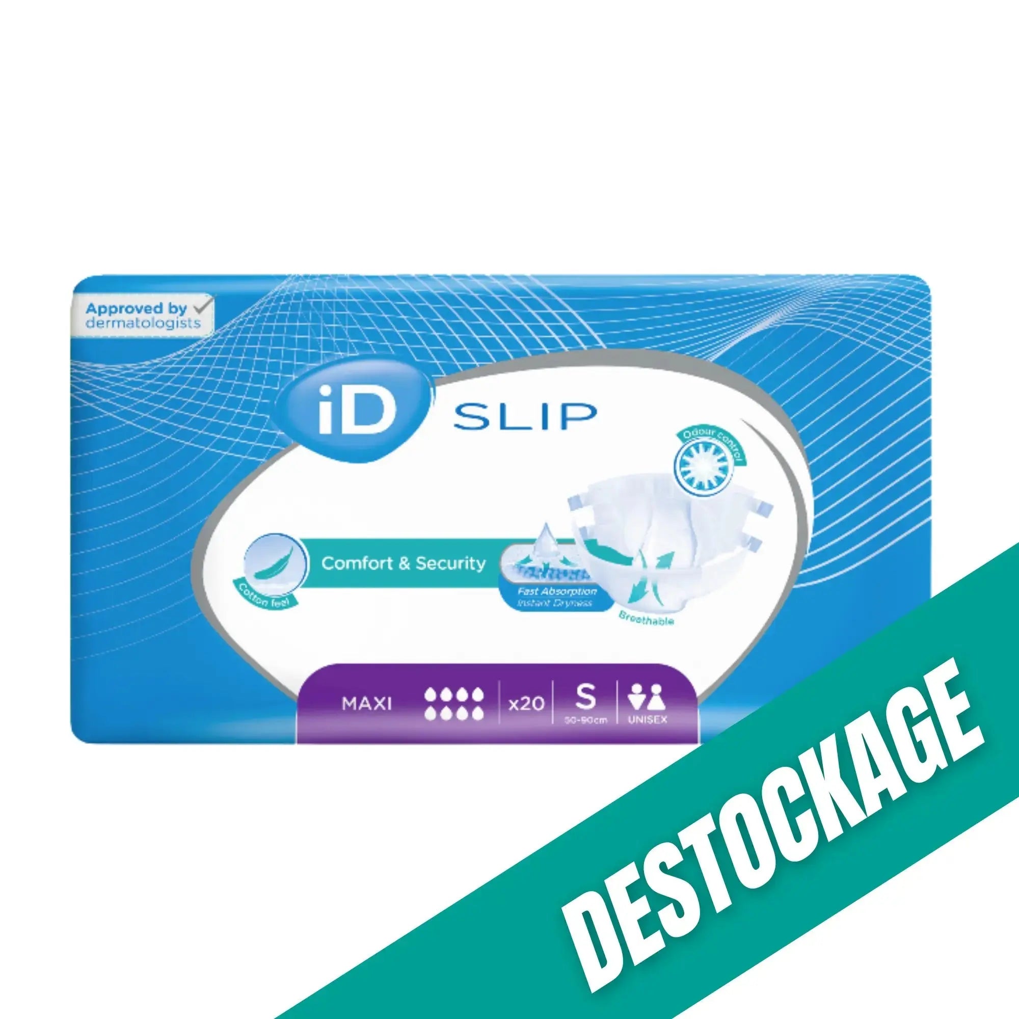 ID-Slip – Windeln für Erwachsene – verschiedene Größen und Absorptionen // Ausverkauf – My Médical