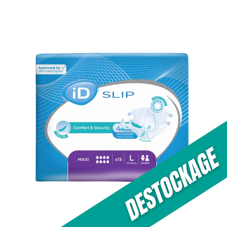 ID-Slip – Windeln für Erwachsene – verschiedene Größen und Absorptionen // Ausverkauf – My Médical
