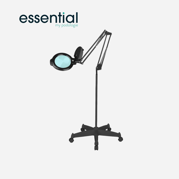 Moonlight 8013/6 LED-Lupenleuchte mit Stativ – Weiß oder Schwarz – Essential von My Podologie Essential 