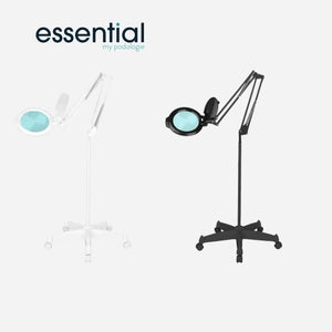 Moonlight 8013/6 LED-Lupenleuchte mit Stativ – Weiß oder Schwarz – Essential von My Podologie Essential 