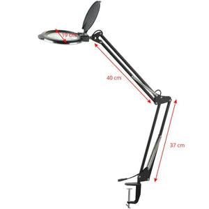 Moonlight 8013/6 LED-Gelenklupenlampe für Tisch – Weiß oder Schwarz – Essential von My Podologie Activeshop 