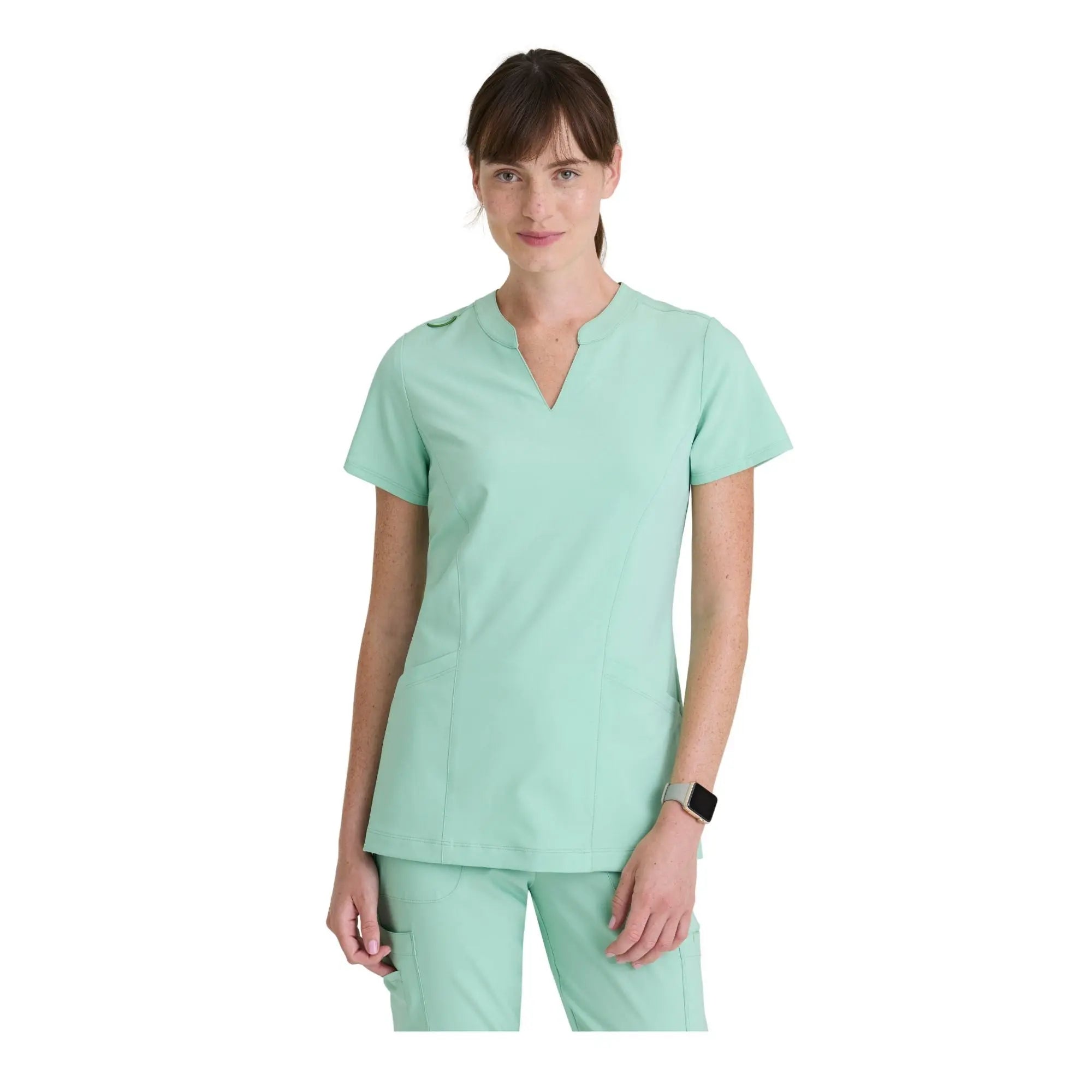 Louisa – Tunika mit eingekerbtem Kragen – Damen – Grey’s Anatomy Evolve Grey’s Anatomy 
