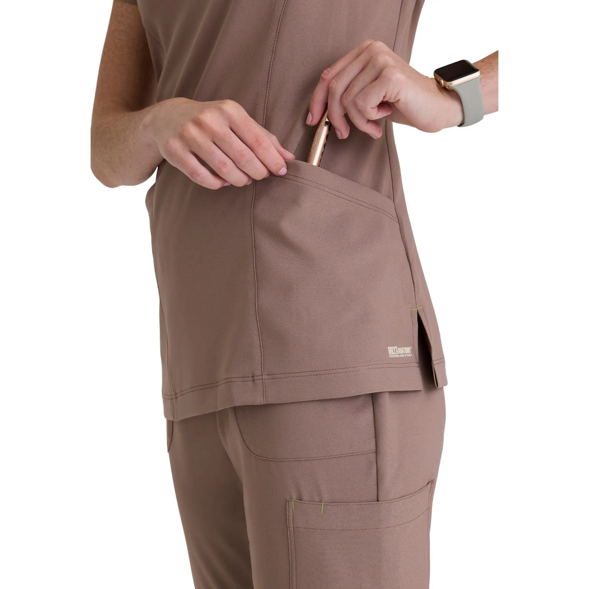 Louisa – Tunika mit eingekerbtem Kragen – Damen – Grey’s Anatomy Evolve Grey’s Anatomy 