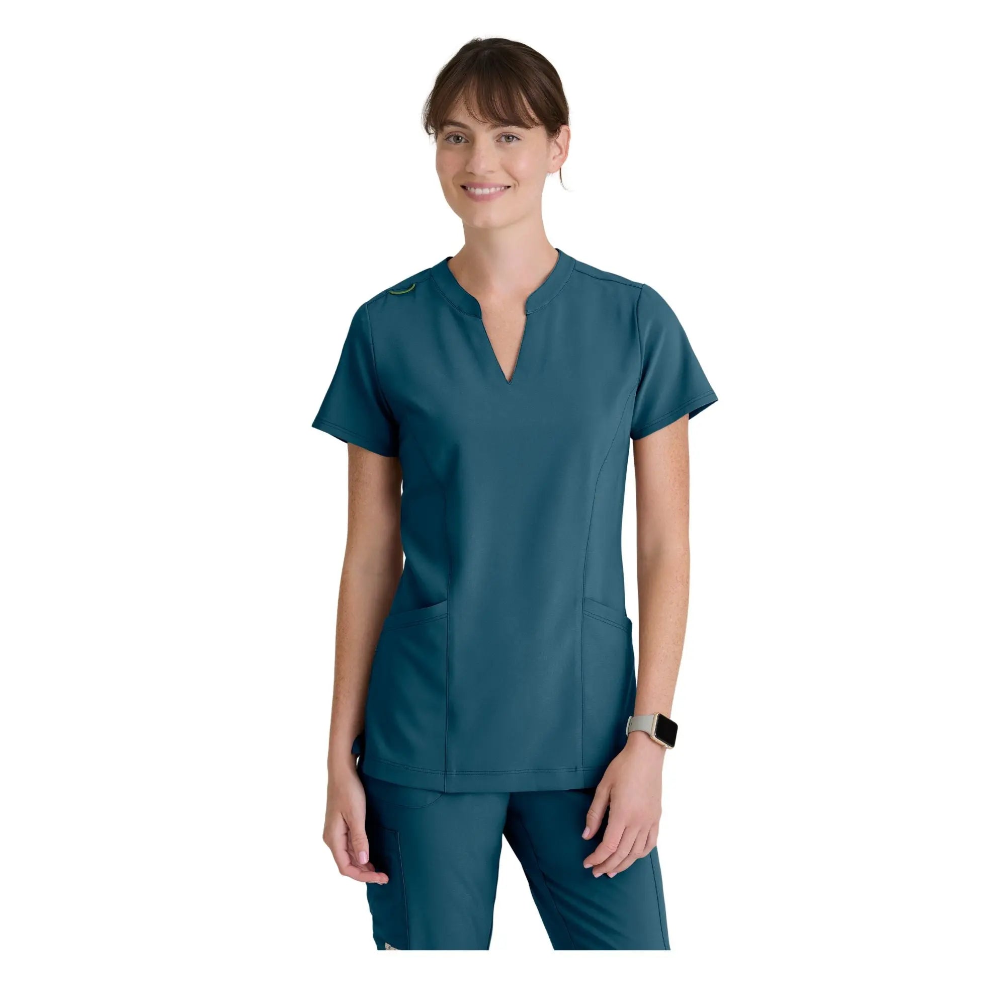 Louisa – Tunika mit eingekerbtem Kragen – Damen – Grey’s Anatomy Evolve Grey’s Anatomy 