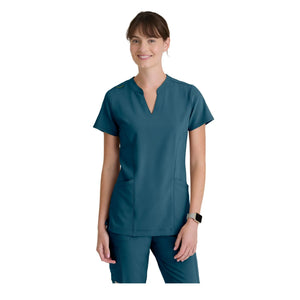 Louisa – Tunika mit eingekerbtem Kragen – Damen – Grey’s Anatomy Evolve Grey’s Anatomy 