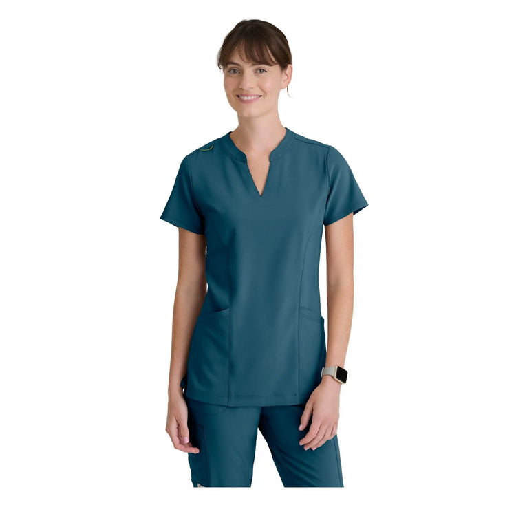 Louisa – Tunika mit eingekerbtem Kragen – Damen – Grey’s Anatomy Evolve Grey’s Anatomy 