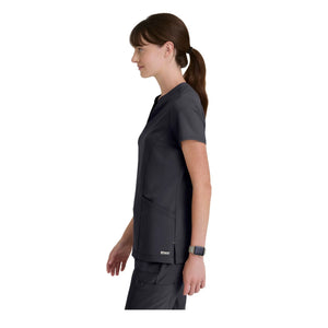 Louisa – Tunika mit eingekerbtem Kragen – Damen – Grey’s Anatomy Evolve Grey’s Anatomy 