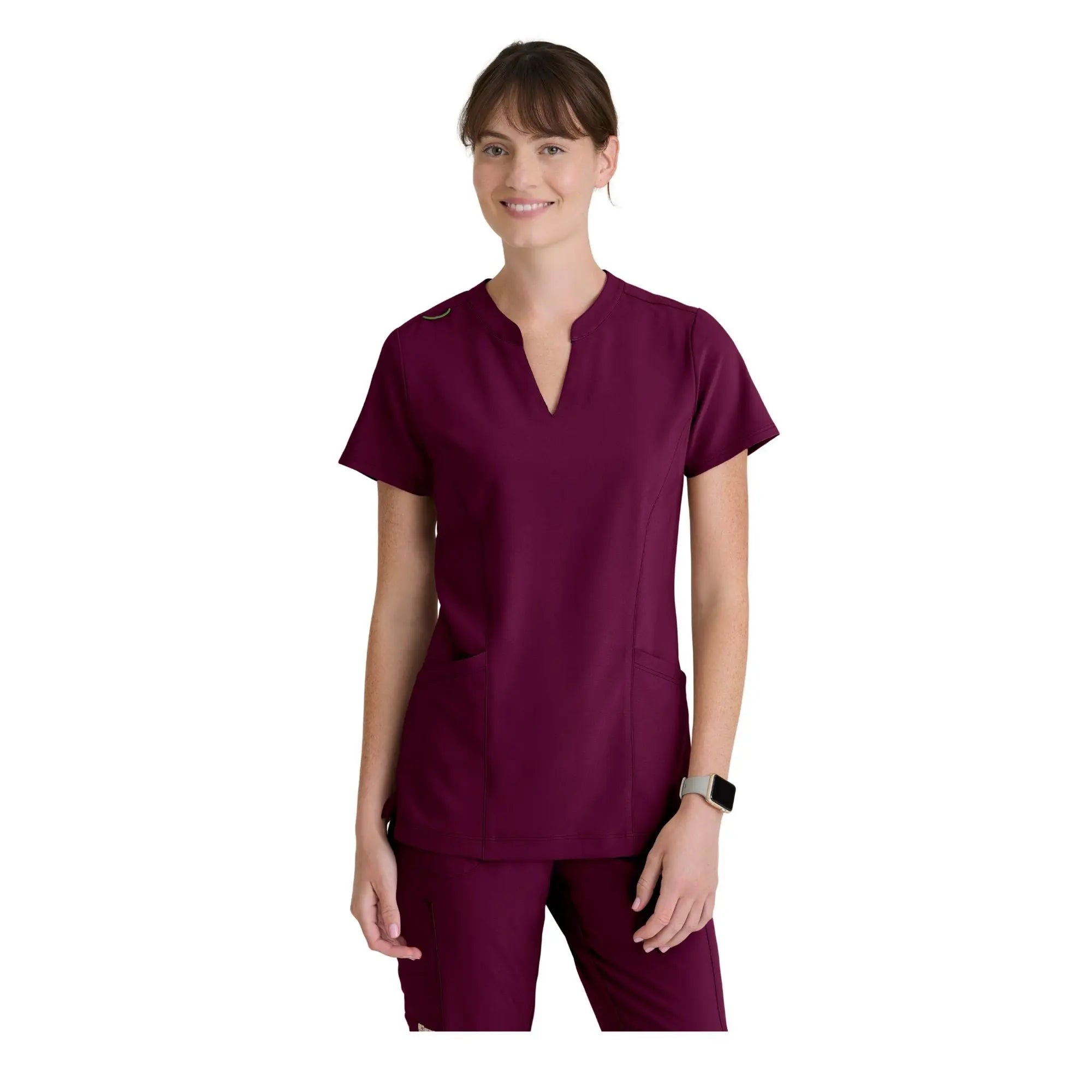 Louisa – Tunika mit eingekerbtem Kragen – Damen – Grey’s Anatomy Evolve Grey’s Anatomy 