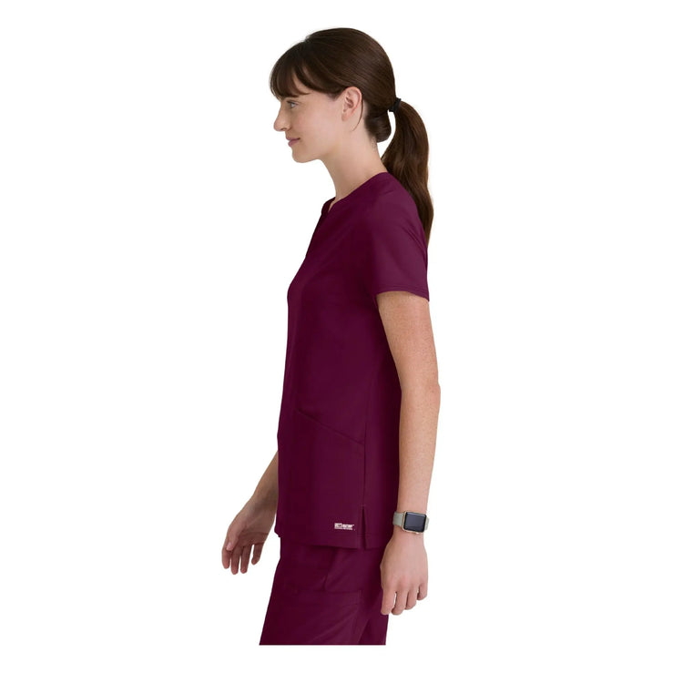 Louisa – Tunika mit eingekerbtem Kragen – Damen – Grey’s Anatomy Evolve Grey’s Anatomy 