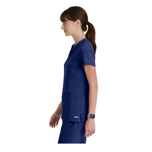 Louisa – Tunika mit eingekerbtem Kragen – Damen – Grey’s Anatomy Evolve Grey’s Anatomy 