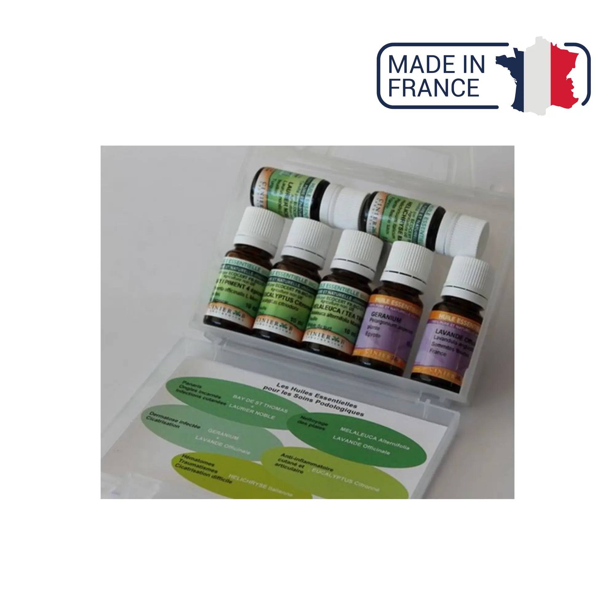 Mallette Podologique - 7 Huiles Essentielles - Laboratoires Cinier B Laboratoires Cinier B