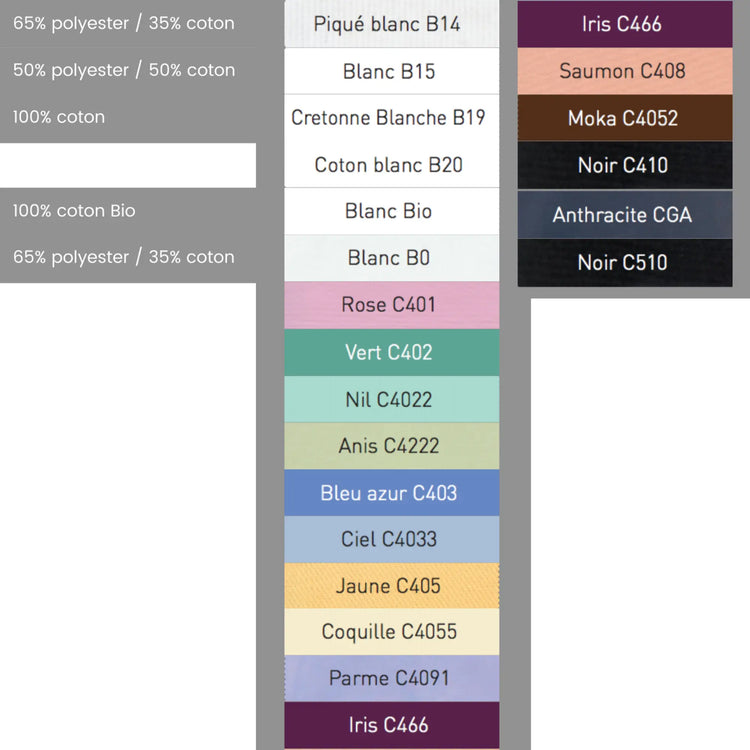 Manu - Pantalon Grany - Mixte - Ceinture élastique - Sans poche My Blouse 