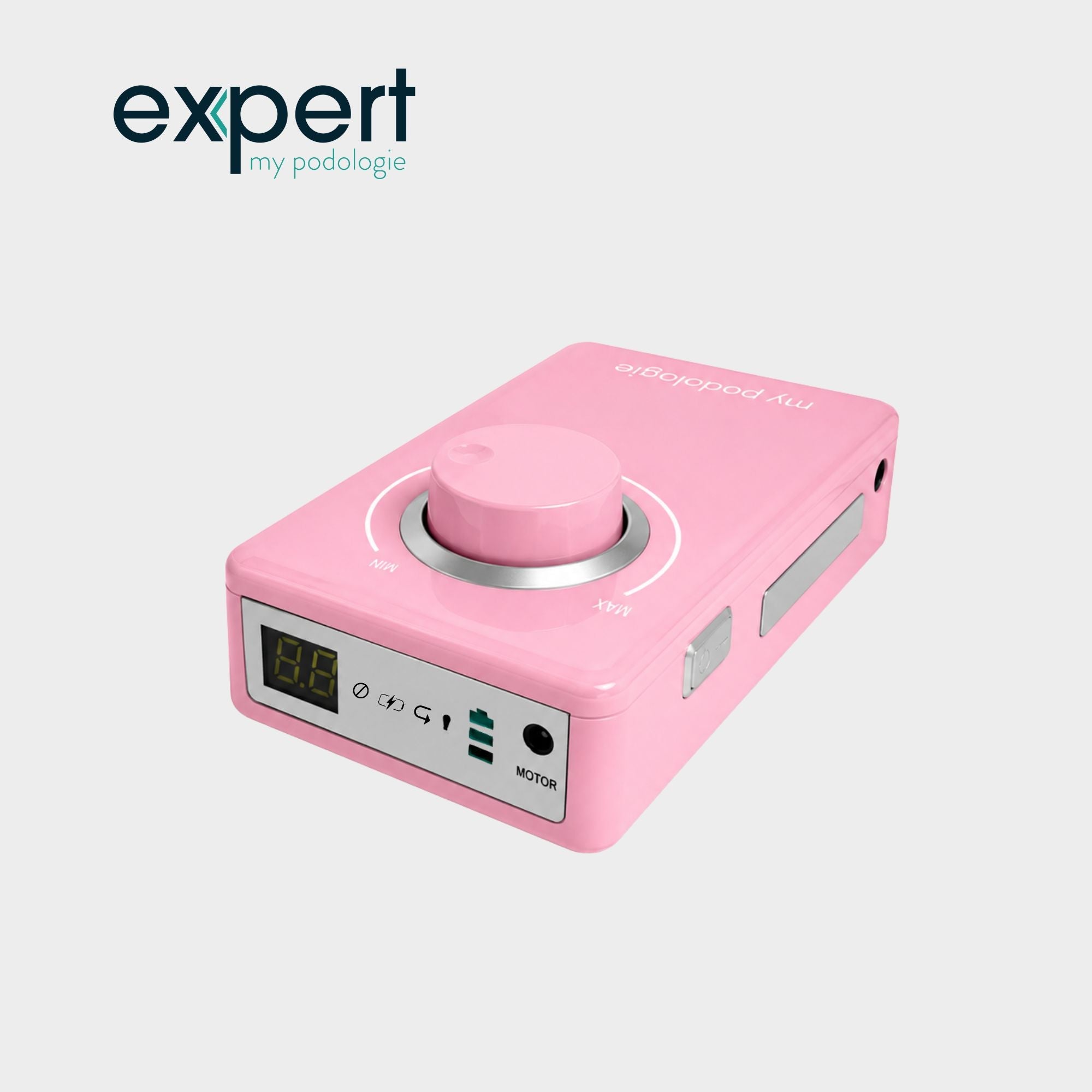 Micromoteur portable PODO38S - 5 coloris - 30 000 tr/min - Avec pièce à main démontable My Podologie 