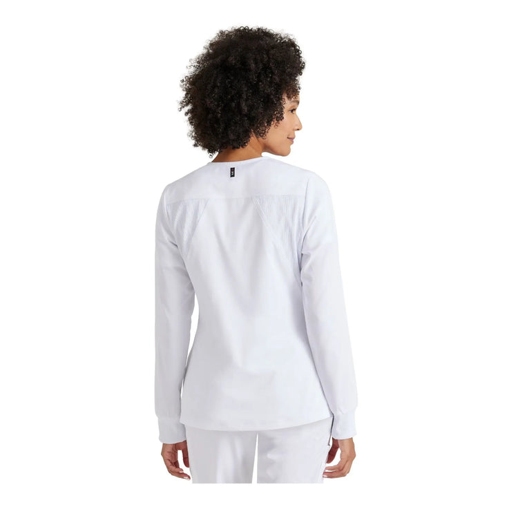 Mila - Round neck medical jacket - Women - Grey’s Anatomy Stretch Grey’s Anatomy 