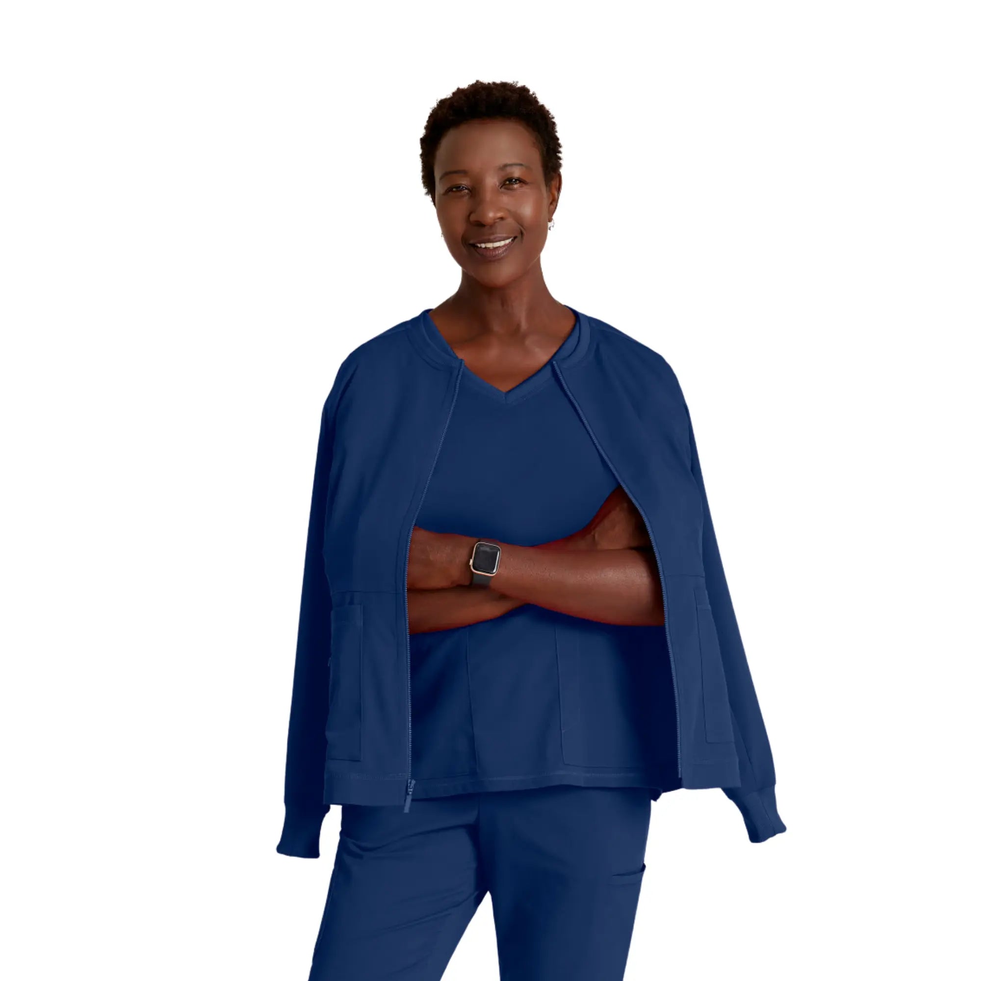 Millie - Veste médicale Zip - Femme - Grey’s Anatomy Stretch Grey’s Anatomy 