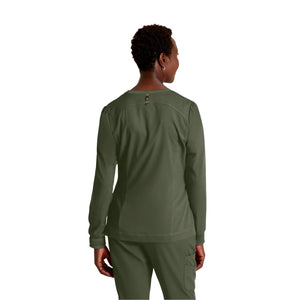 Millie - Veste médicale Zip - Femme - Grey’s Anatomy Stretch Grey’s Anatomy 