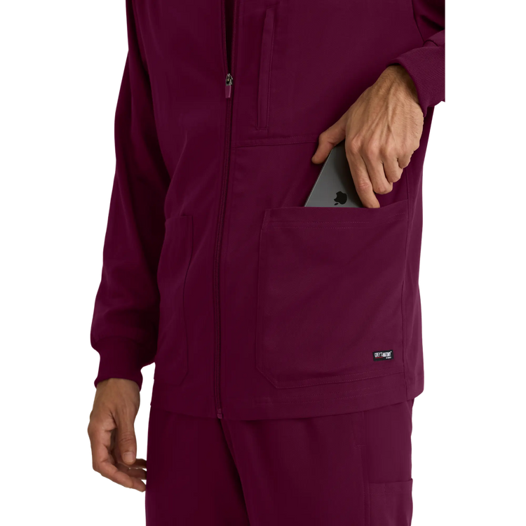 Mio - Round neck medical jacket - Men - Grey’s Anatomy Stretch Grey’s Anatomy 