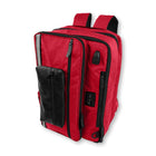 Umwandelbarer medizinischer Rucksack MADRAGUE – Rot / Schwarz