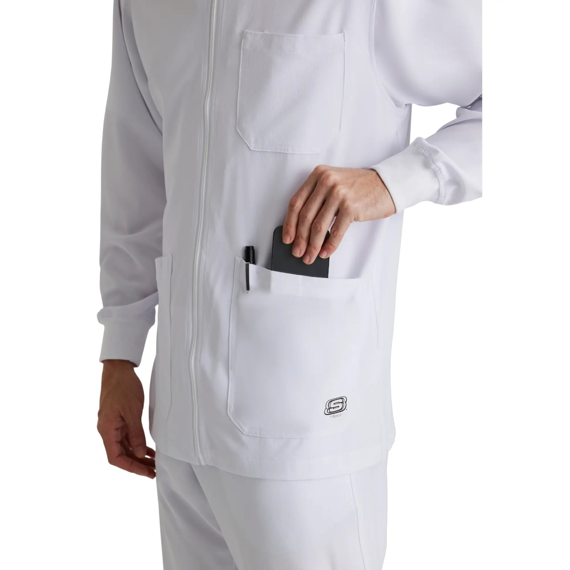 Oly - Veste médicale col rond - Homme - Skechers SKECHERS 