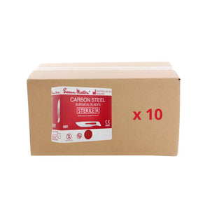 Pack 10 boîtes de 100 lames de bistouris stériles - Swann-Morton Swann-Morton 